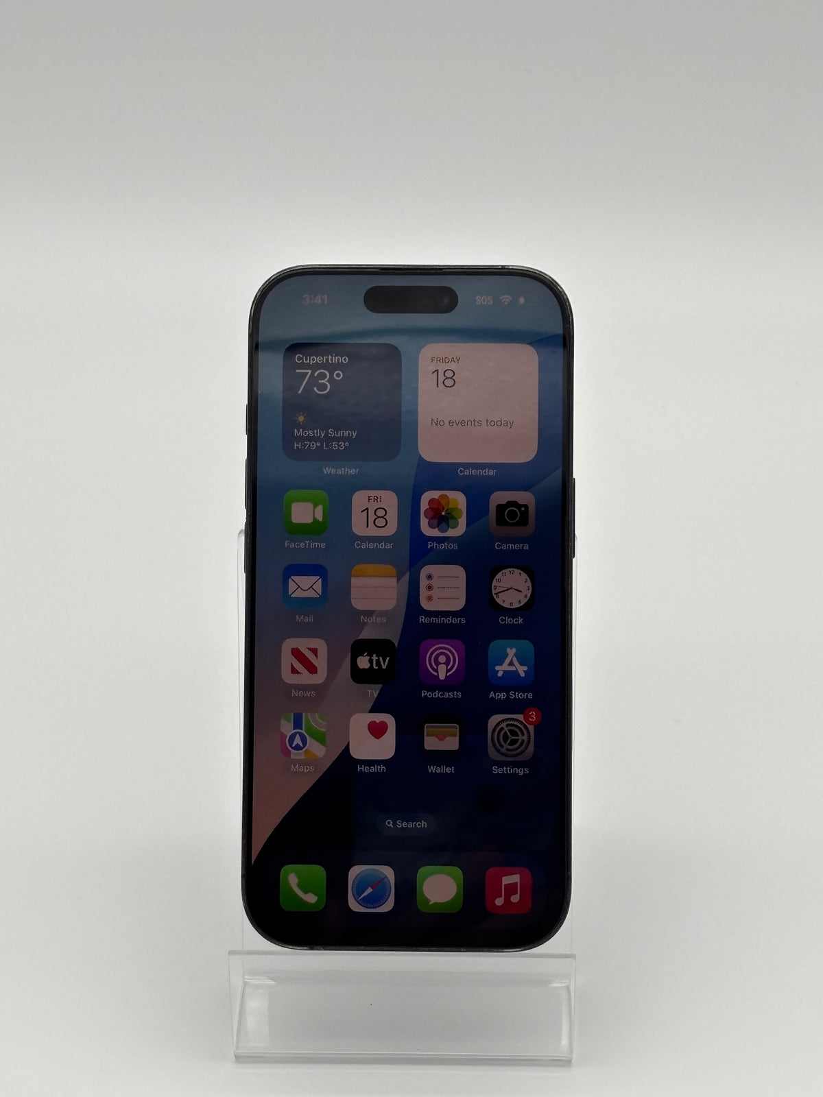 Apple iPhone 16 Pro | 256GB | Black Titanium (Unlocked) | 93% Battery Health | Restored Display & Back Glass