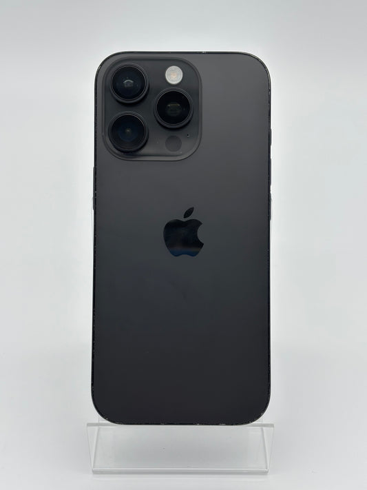 Apple iPhone 16 Pro | 256GB | Black Titanium (Unlocked) | 93% Battery Health | Restored Display & Back Glass