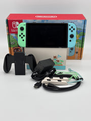 Nintendo Switch Console | Complete In Box (CIB) Animal Crossings Edition | Pre-Owned Excellent Condition