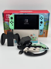 Nintendo Switch Console | Complete In Box (CIB) Animal Crossings Edition | Pre-Owned Excellent Condition