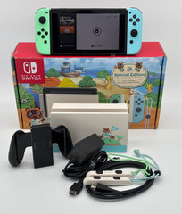 Nintendo Switch Console | Complete In Box (CIB) Animal Crossings Edition | Pre-Owned Excellent Condition