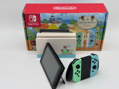 Nintendo Switch Console | Complete In Box (CIB) Animal Crossings Edition | Pre-Owned Excellent Condition