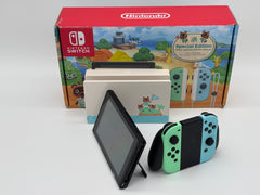Nintendo Switch Console | Complete In Box (CIB) Animal Crossings Edition | Pre-Owned Excellent Condition