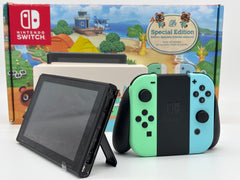Nintendo Switch Console | Complete In Box (CIB) Animal Crossings Edition | Pre-Owned Excellent Condition