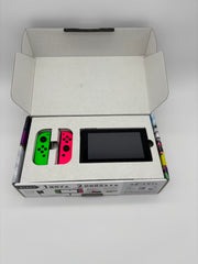 Nintendo Switch Console | Splatoon 2 Edition | Japanese Import | Open Box Collector’s Condition