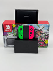 Nintendo Switch Console | Splatoon 2 Edition | Japanese Import | Open Box Collector’s Condition