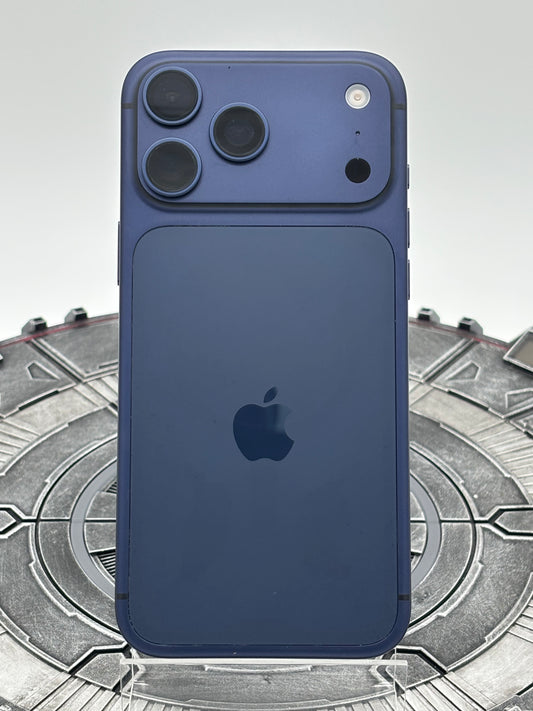 Apple iPhone 17 Pro Max | 256GB | Deep Blue (Restored Housing) | Carrier Locked | 120Hz Aftermarket OLED