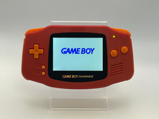 GameBoy Advance RED + IPS Screen Upgrade