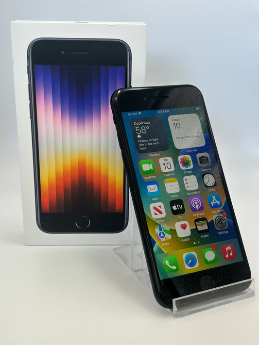 iPhone SE 3rd Generation 64gb  Black