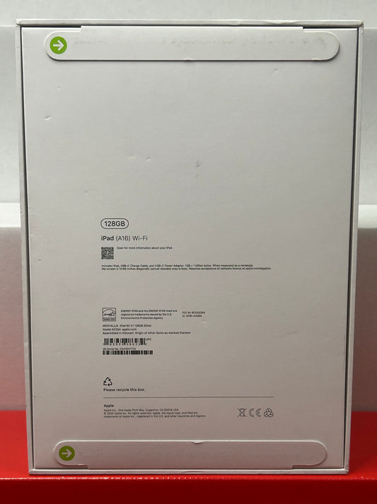 Apple iPad 11 A16 128GB WiFi  New Sealed 2025