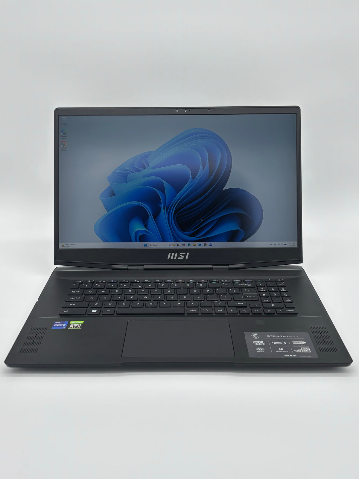 MSI Stealth GS77 17.3" FHD intel-i9 12900H 16GB RAM RTX 3060 1TB SSD