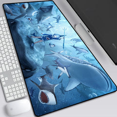 YouTuber Streamer Runyu Luca Mouse Pad Desk Mat