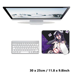 Sexy Anime Girls Succubus Albedo Ahegao Mousepad Desk Mat