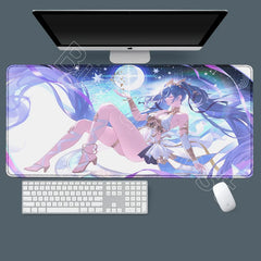 Anime Desk Mat Wuthering Waves Luno Qiuyuan Mousepad