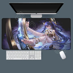 Anime Desk Mat Wuthering Waves Luno Qiuyuan Mousepad