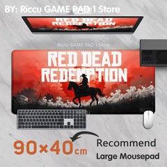 Red Dead Redemption 2  Mouse Pad Gamer Desk Mat E-sports