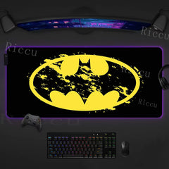 Batman RGB Mouse pad LED Desk Mat