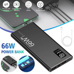 20000mAh Fast Charger Power Bank Portable Battery Charger