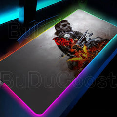 Metal Gear Solid RGB Mouse Pad LED Desk Mat