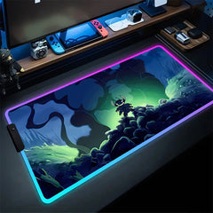 RGB Stitch Luminous Mouse Pad PC Kawaii Anime