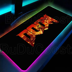DOOM Eternal Mouse Pad RGB E-Sports Desk Mat