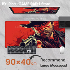 Red Dead Redemption 2  Mouse Pad Gamer Desk Mat E-sports