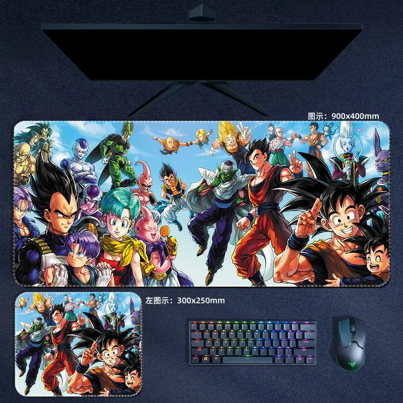 Dragon Ball Z / Super Mouse Pad Son Gokuu Vegeta Desk Mat