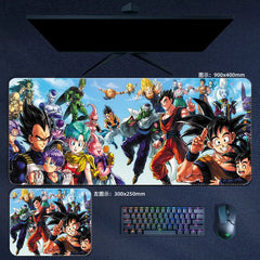 Dragon Ball Z / Super Mouse Pad Son Gokuu Vegeta Desk Mat