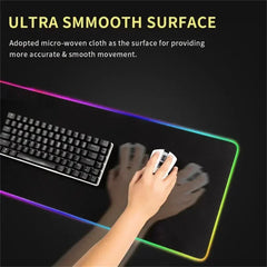 RGB Mouse Pad O-One-Piece LED Luminescence Mat