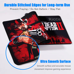 Red Dead Redemption 2  Mouse Pad Gamer Desk Mat E-sports