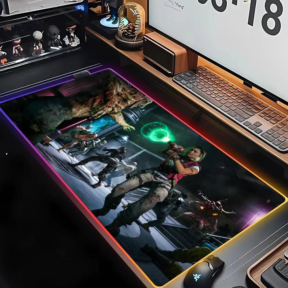 Call of Duty Zombies RGB Luminous Desk Mat