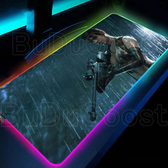 Metal Gear Solid RGB Mouse Pad LED Desk Mat