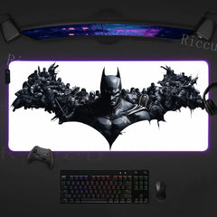 Batman RGB Mouse pad LED Desk Mat