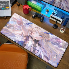 Kawaii Girl Cartethyia Mouse Pad  Game Wuthering Waves
