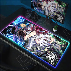 RGB Mouse Pad O-One-Piece LED Luminescence Mat