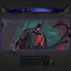 Batman RGB Mouse pad LED Desk Mat
