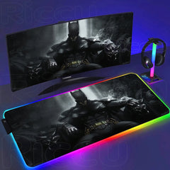 Batman RGB Mouse pad LED Desk Mat