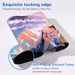 Kawaii Girl Cartethyia Mouse Pad  Game Wuthering Waves