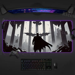 Batman RGB Mouse pad LED Desk Mat