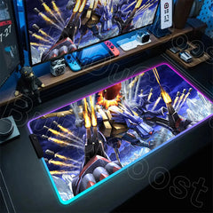 RGB Digimon Mouse Pad LED Desk Mat