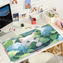 Cute Cats Desk Mat