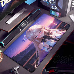 Kawaii Girl Cartethyia Mouse Pad  Game Wuthering Waves