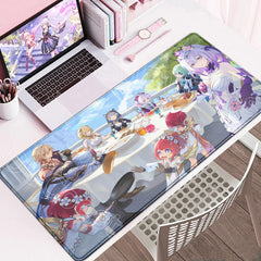 Honkai Star Rail Cyrene Castorice Lock Edge Mousepad Chrysos Heir Desk Mat