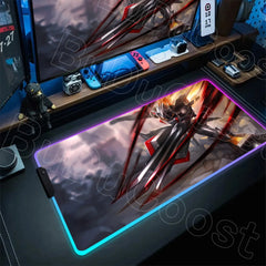 RGB Digimon Mouse Pad LED Desk Mat