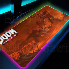 DOOM Eternal Mouse Pad RGB E-Sports Desk Mat