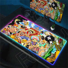 RGB Mouse Pad O-One-Piece LED Luminescence Mat