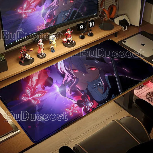 Honkai: Star Rail Gaming Anime Mousepad Non-slip Desk Mat