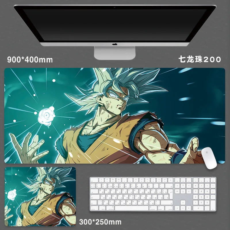 Dragon Ball Z Goku Super Saiyan Mouse Pad Gaming Desk Mat