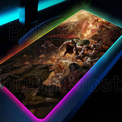 DOOM Eternal Mouse Pad RGB E-Sports Desk Mat