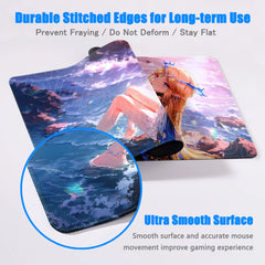Kawaii Girl Cartethyia Mouse Pad  Game Wuthering Waves